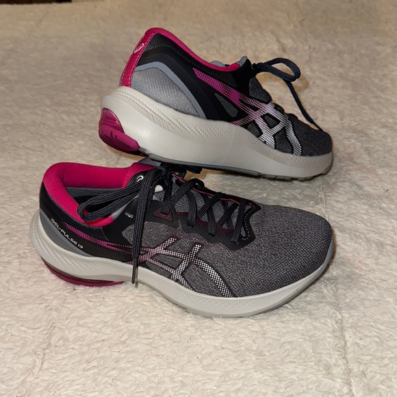 Asics Gel-Pulse 13 Ortholite Running Shoes Gray Pink Women’s 5 - Picture 1 of 8